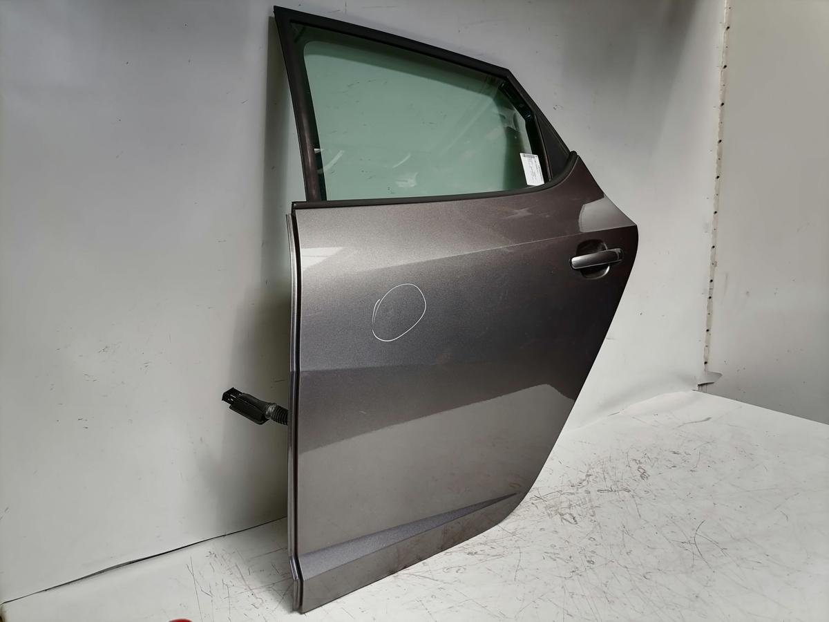 Seat Ibiza 6J original T&uuml;r hinten links LS7K Graumetallic Flie&szlig;heck Bj.2015